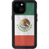 Mexico Flag Distressed iPhone 15 Waterproof Case
